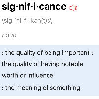 Searching for Significance